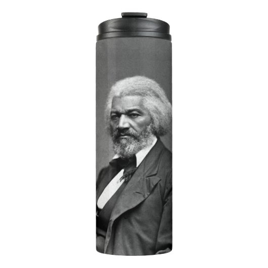 Old Fr3d3rick Bailey Douglas Afro-Amerikaanse held Thermosbeker (Voorkant)