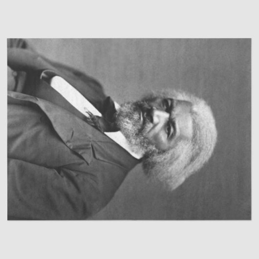 Old Fr3d3rick Bailey Douglas Afro-Amerikaanse held Tissuepapier (Voorkant)