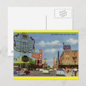Old Fremont St., Las Vegas Briefkaart (Voorkant / Achterkant)