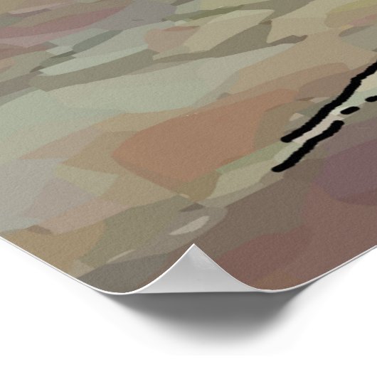 Old French Courtyard Poster (Hoek)