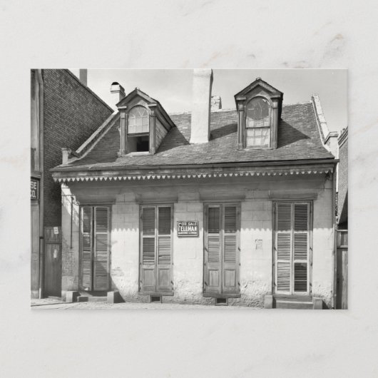 Old French Quarter House Briefkaart (Voorkant)