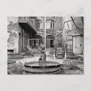 Old French Quarter Patio Briefkaart