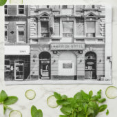 Old Garrick Hotel Theedoek (Gevouwen)