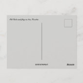 Old Gate and Flag in Nin Croatia Briefkaart (Achterkant)