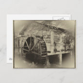 Old Georgia Mill Briefkaart (Voorkant / Achterkant)