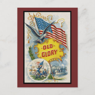  Old Glory America Briefkaart
