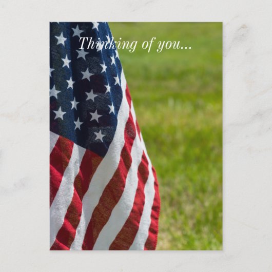 Old Glory Briefkaart (Voorkant)