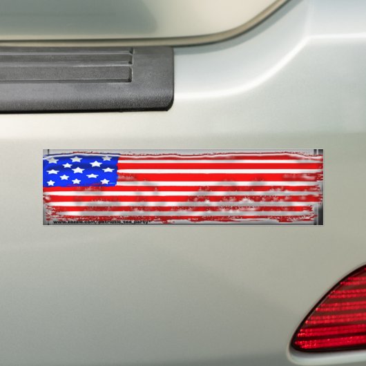 Old Glory Bumpersticker (Op auto)