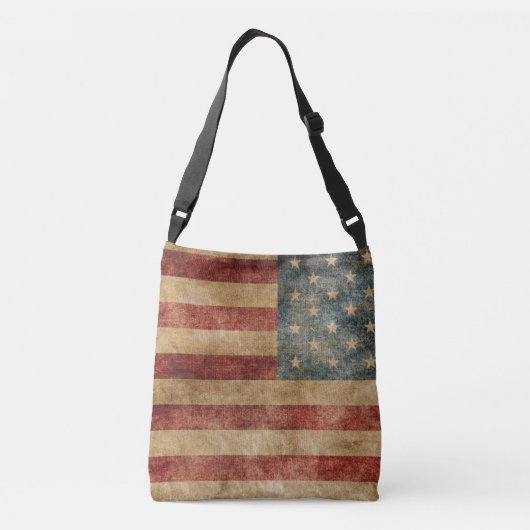Old Glory Crossbody Tas (Achterkant)