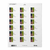 Old Glory Etiket (Full Sheet)