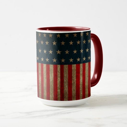 Old Glory  Flag Mok, Verenigde Staten Mok (Voorkant rechts)