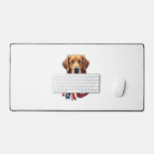 Old Glory Golden Retriever Vintage Shirt 2 (Clavier et souris)