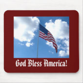 Old Glory Mousepad Muismat (Voorkant)