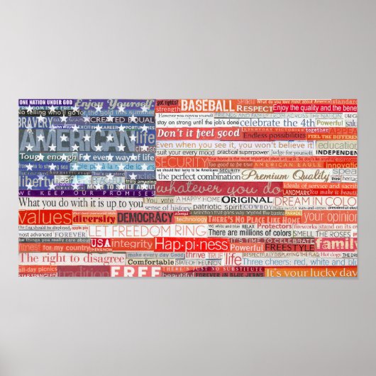 Old Glory Poster (Voorkant)