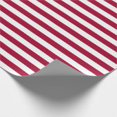 Old Glory Rode Streep (middelgroot 1”) Cadeaupapier (Hoek)