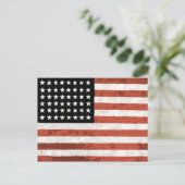Old Glory Rustic Briefkaarten (Staand voorkant)