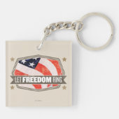 Old Glory Sleutelhanger (Achterkant)