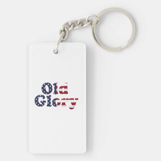 Old Glory Sleutelhanger (achterkant)