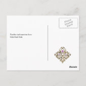 Old Gold Elegance Quinceañera Invitation (Dos)