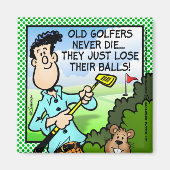 Old Golfer Magneet (Voorkant)