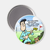 Old Golfer Magneet (Voorkant / Achterkant)