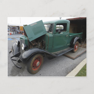 Old Green Truck Briefkaart