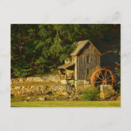 Old Grist Mill in GA Briefkaart