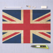 Old Grunge United Kingdom Flag Union Jack Tissuepapier (Craft)