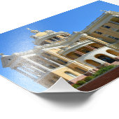 Old Harrison County Courthouse, Marshall, Texas Foto Afdruk (Hoek)