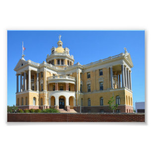 Old Harrison County Courthouse, Marshall, Texas Foto Afdruk
