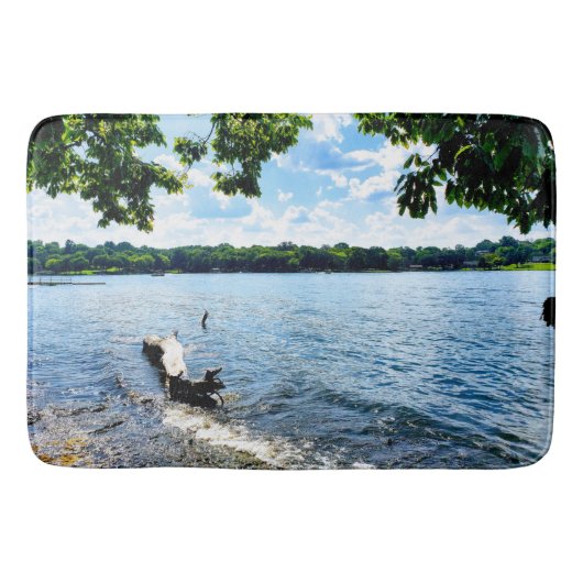 Old Hickory Lake Bathroom Mat (Voorkant)