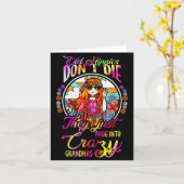 Old Hipes Don't Die They Just Fade Into Crazy Gran Kaart (Gele Bloem)