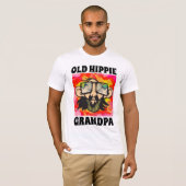 OLD HIPPIE GRANDPA T-SHIRTS (Voorkant volledig)