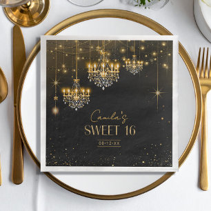 Old Hollywood Glam kroonluchters Sweet 16 ID1108 Servet
