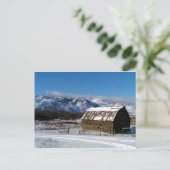 Old Homestead Barn Briefkaart (Staand voorkant)