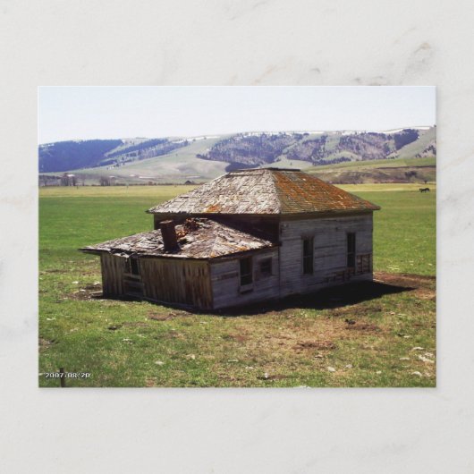 Old Homestead Briefkaart (Voorkant)