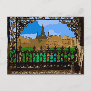 Old House Balcony New Orleans Briefkaart