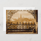 Old House Balkon New Orleans Briefkaart (Voorkant / Achterkant)