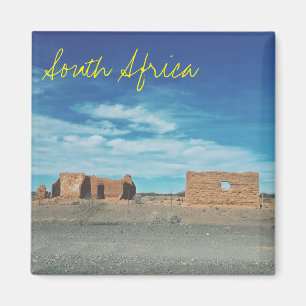 Old House Ruins South Africa Magnet Magneet