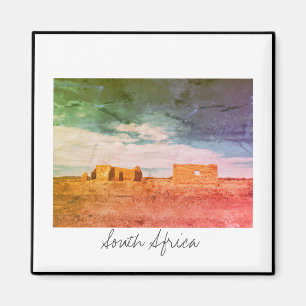 Old House Ruins South Africa Magnet Magneet