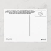 Old Immanuel - Hodgkins Briefkaart (Achterkant)