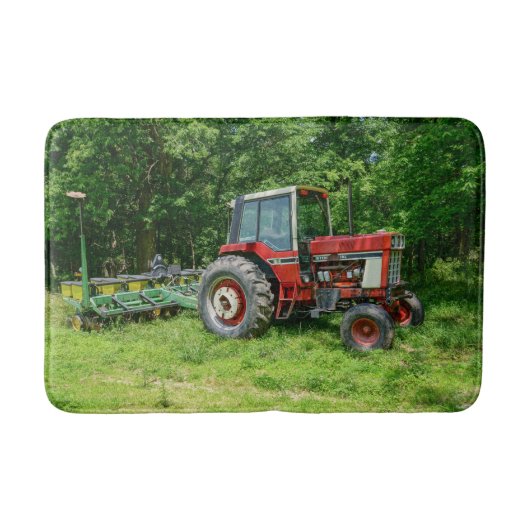 Old International Tractor Badmat (Voorkant)