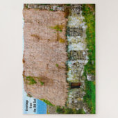 Old Irish Cottage Galway Irlande. Jigsaw Puzzle (Vertical)