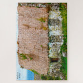 Old Irish Cottage Galway Irlande. Jigsaw Puzzle (Vertical)