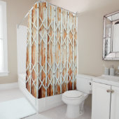 Old iron door panels are rusted. abstract, antiek. douchegordijn (In situ)