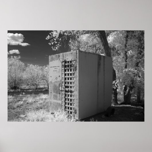 Old Jail Cell Poster (Voorkant)