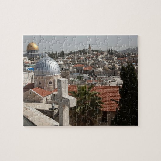 Old Jerusalem's Skyline Legpuzzel (Horizontaal)