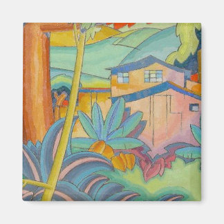 'Old Kahala Home' - Arman Manookian Magnet Magneet