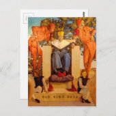 Old King Cole Briefkaart (Voorkant / Achterkant)