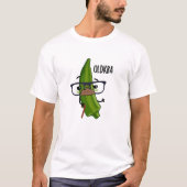 Old-kra Funny Okra Pun T-shirt (Voorkant)